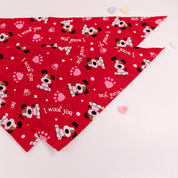 Valentines Dog Bandana