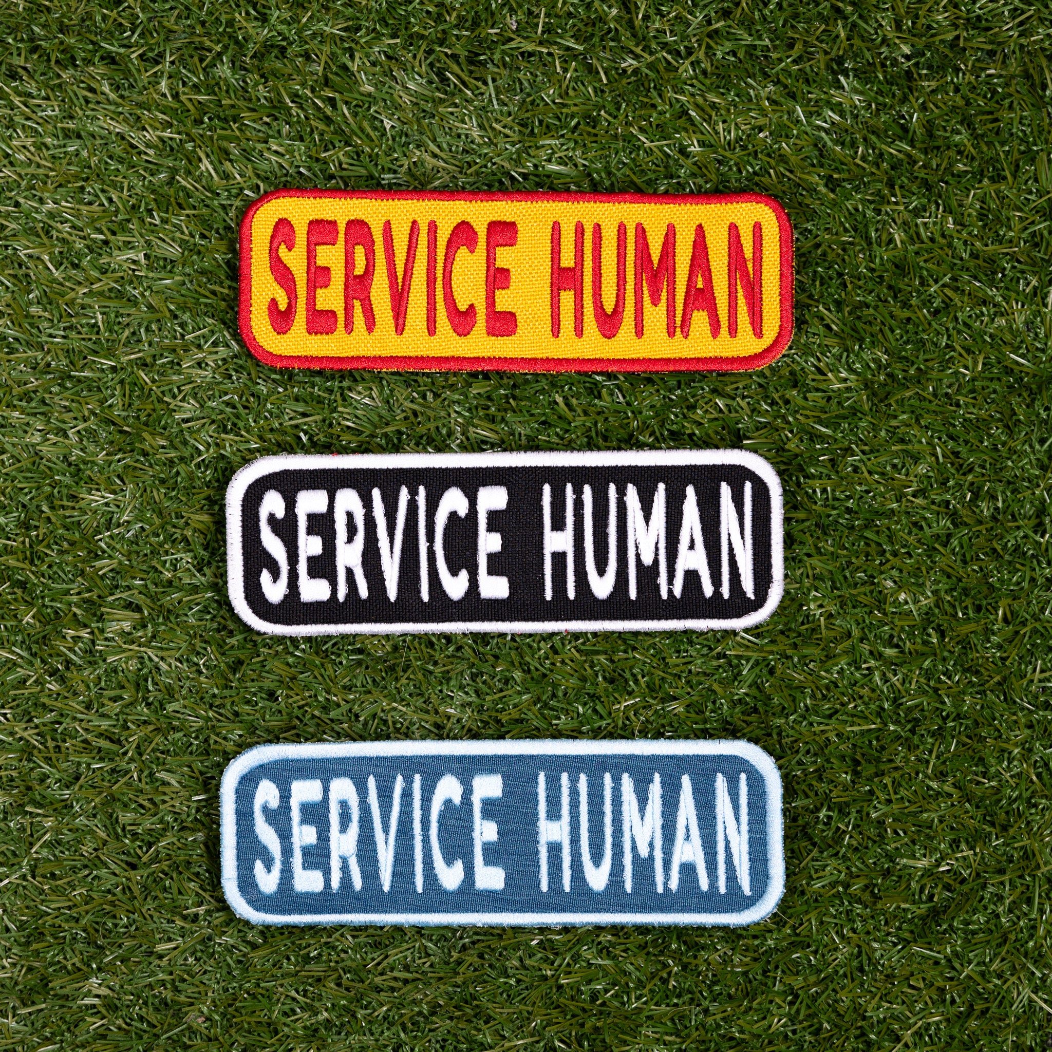 Service Human 2x6 Patch