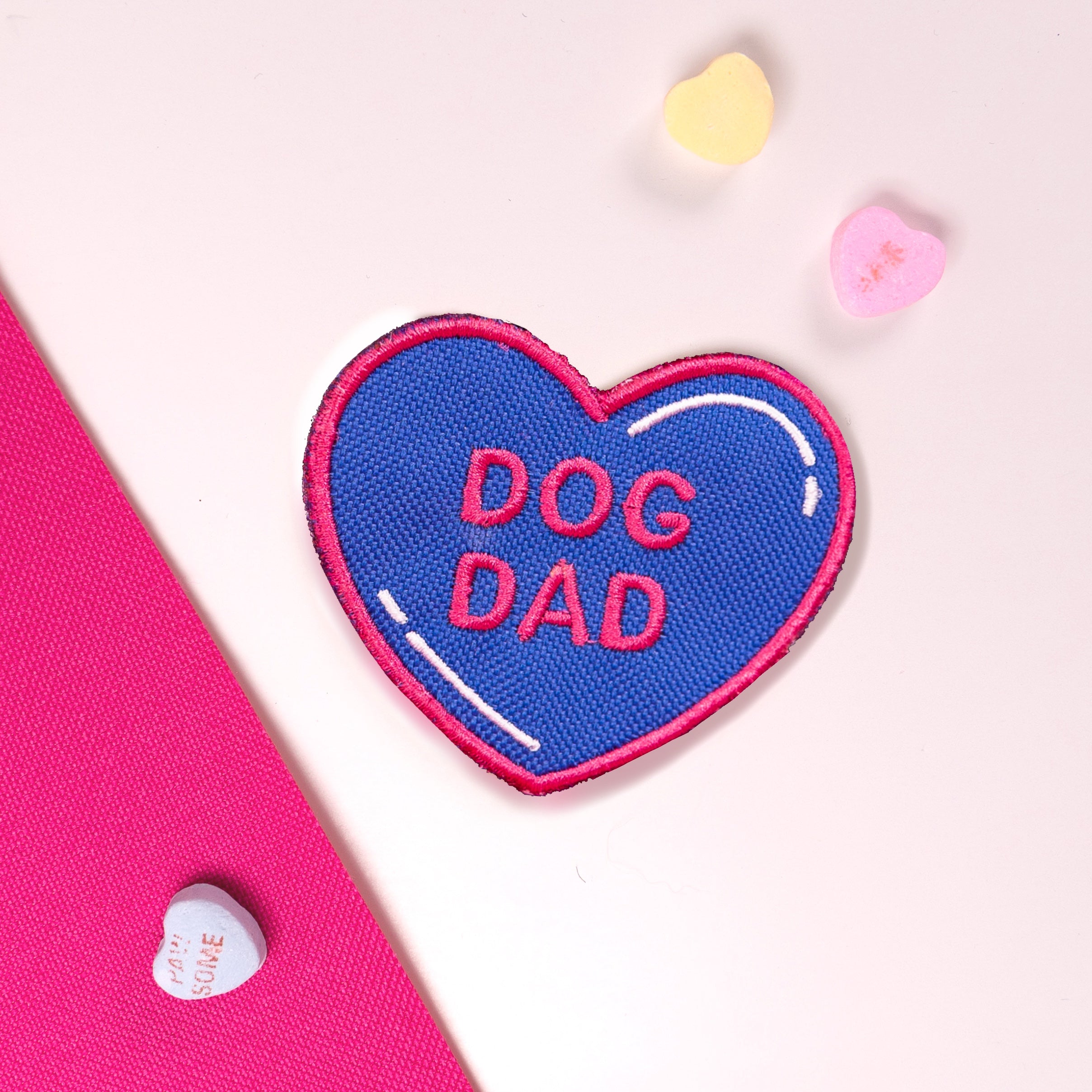 Dog Dad Heart Patch