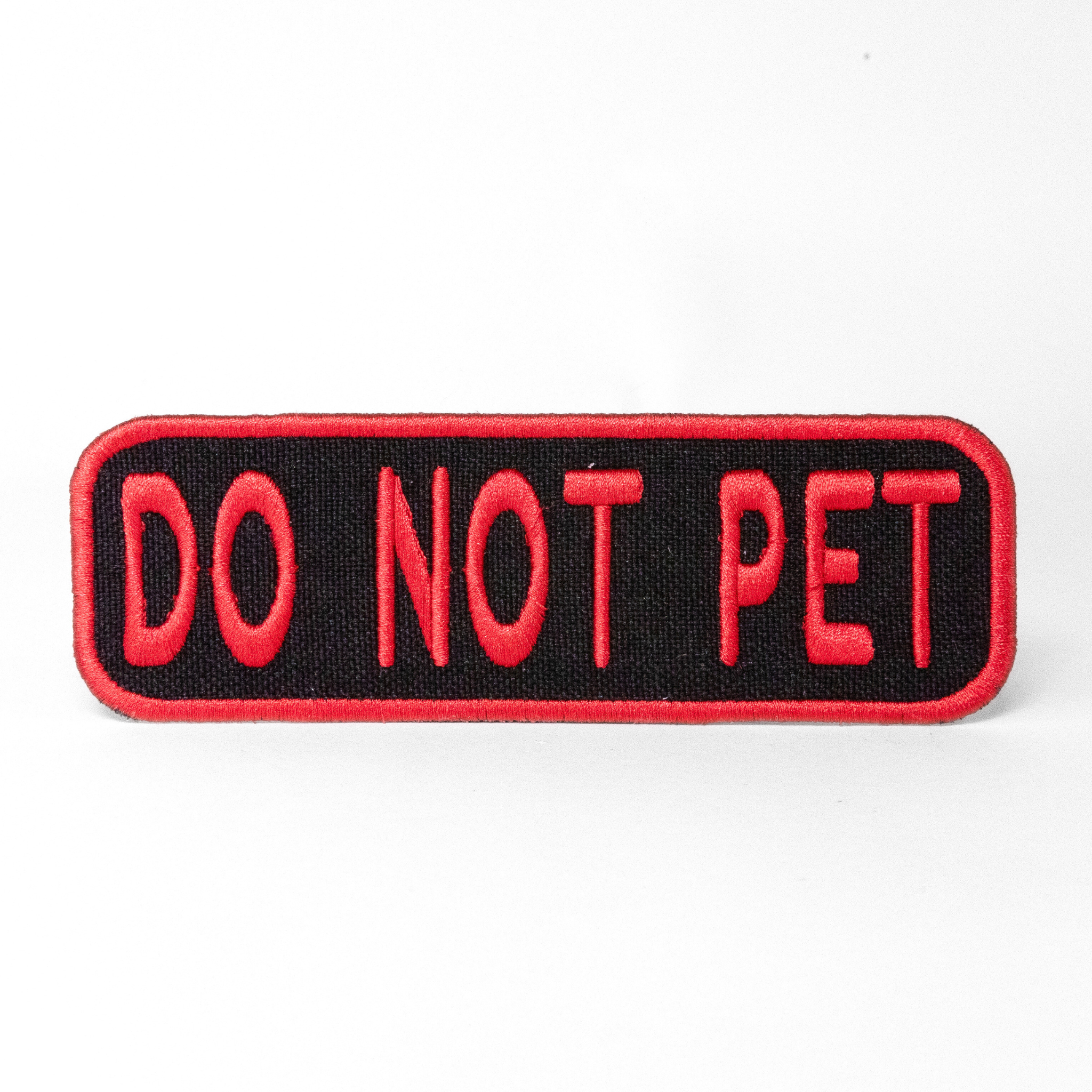 Do Not Pet 2x6 Patch