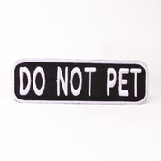 Do Not Pet 2x6 Patch