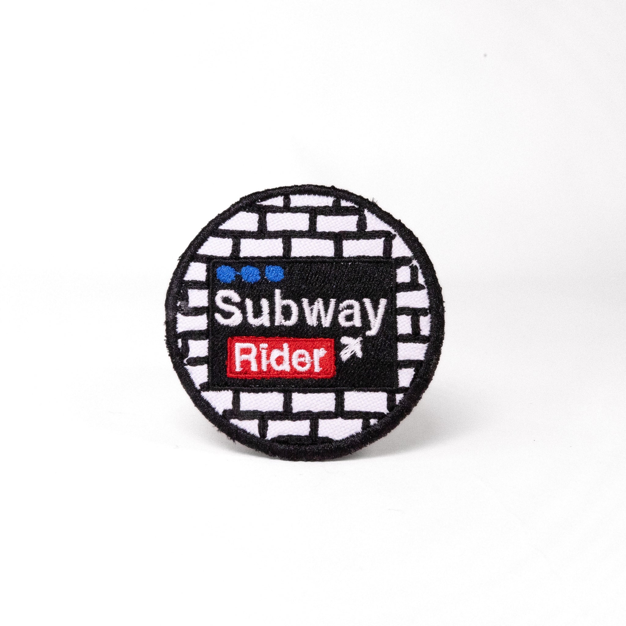 Subway Rider Circle Patch