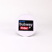 Subway Rider Circle Patch